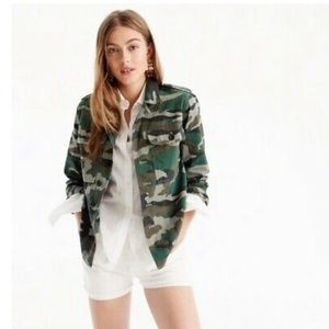 J Crew Mercantile Camo jacket